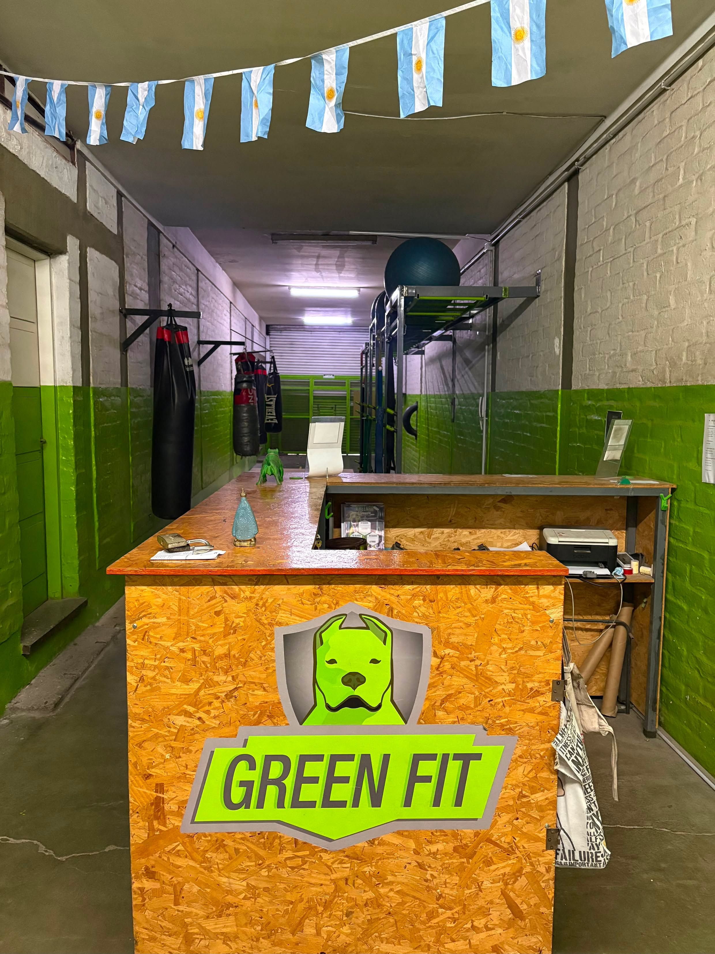 Recepción GreenFit